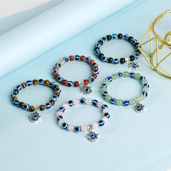 Evil Eye Time Bracelet