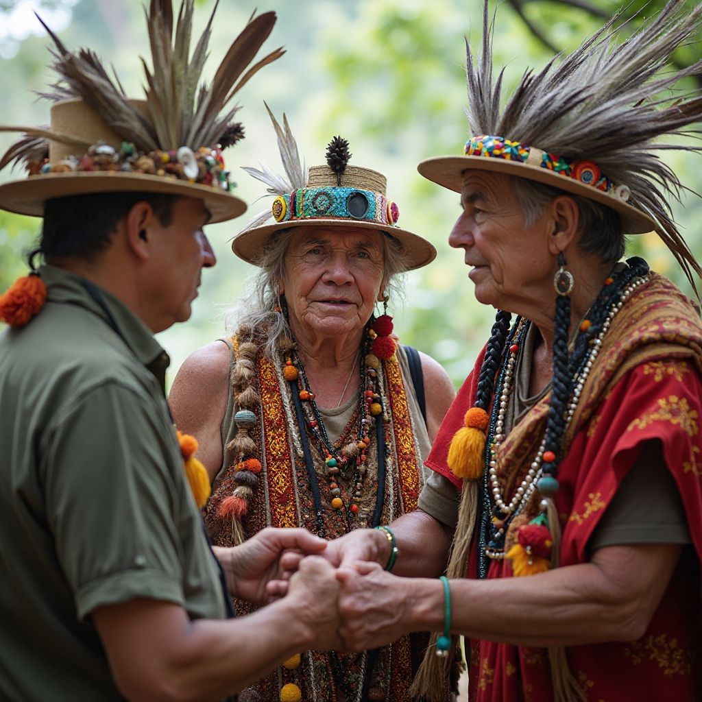 Indigenous partnership ceremony